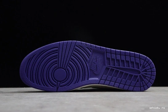 Cheap EP 555088-501 'Court Air Purple' 1 Jordan High Retro OG 555088-501 0319